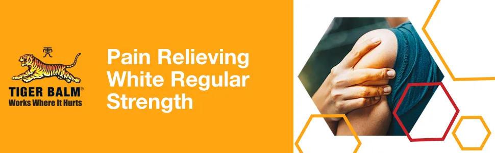 Tiger Balm Pain Relieving White Regular Strength 4g  Travel Size 1 - tiger balm, pain relieving white extra strength, ointment