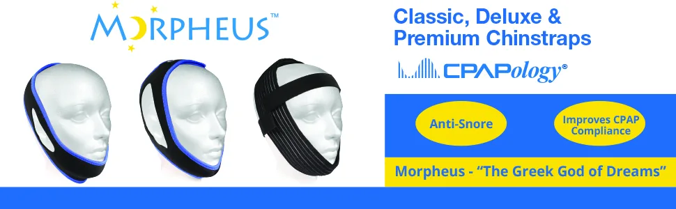 CPAPology Morpheus Premium Chinstrap Size Universal - Morpheus Chinstrap, Anti-Snore