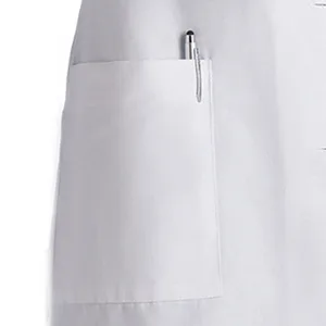 Meta 15000 Fundamentals Women's 33 Lab Coat White M - Large patch pockets shown on White Swan Meta Fundamentals 15000 Women