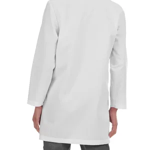 Meta 15000 Fundamentals Women's 33 Lab Coat White M - One-piece back shown on Meta Fundamentals 15000 Women