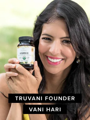 Truvani Vitamin D3 from Organic Lichen (30 Tablets) - vitamin D3