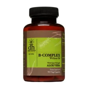 Desert Harvest B-Complex - Without B6 90 Capsules - Desert Harvest B Complex without B6 cell growth division metabolism