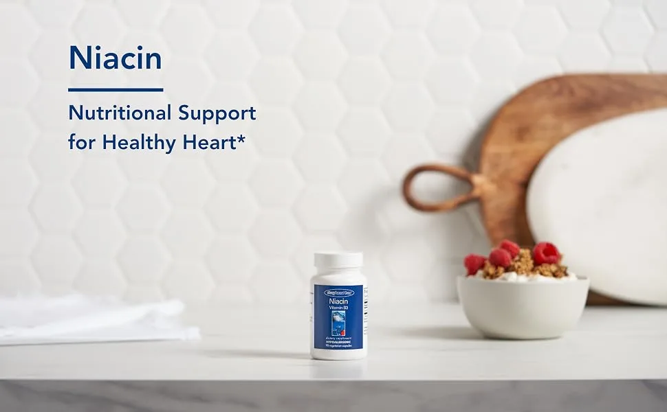 Niacin Vitamin B3 250 Milligrams 90 Veg Capsules - Niacin Nutritional Support