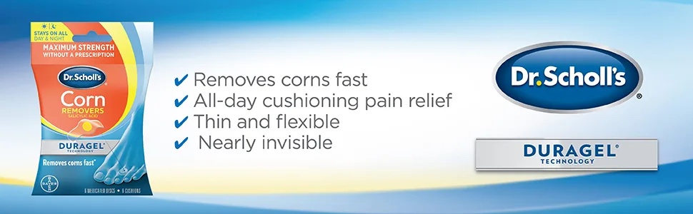 Dr Scholl's Duragel Corn Remover 0.1 Pound Old - Dr. Scholl