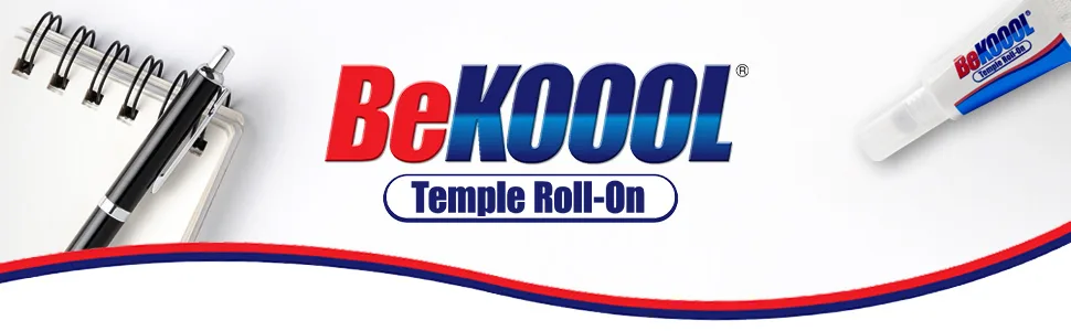 BeKoool Migraine Roll on Transparent One Size - product information 1