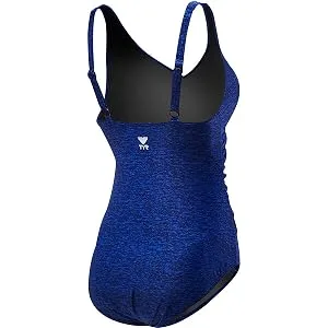 TYR Women's Mantra v Neck Controlfit 14 Blue - product information 2