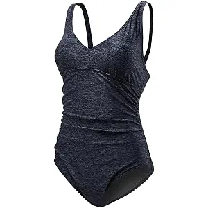 TYR Women's Mantra v Neck Controlfit 14 Blue - product information 3