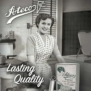 Ateco Pastry Tube 24 Bag for Tip 798 White - Vintage Ateco advertisement