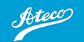 Ateco Pastry Tube 24 Bag for Tip 798 White - White on Blue logo