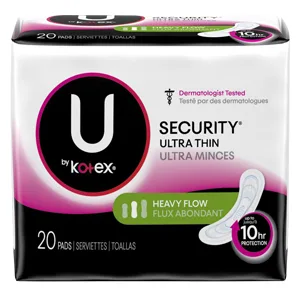 Kotex Security Ultra Thin Pads Long 20 Each - product information 1