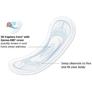 Kotex Security Ultra Thin Pads Long 20 Each - product information 2