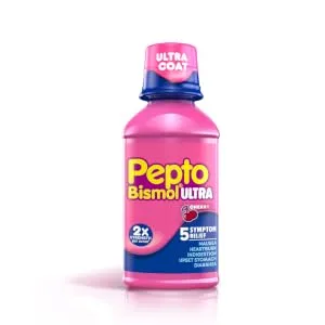 Diarrhea Relief Medicine Cherry 8 Fl Oz - Pepto Bismol Ultra