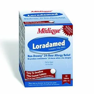 Medique 20350 Loradamed 50 Tablets 10mg - product information 2