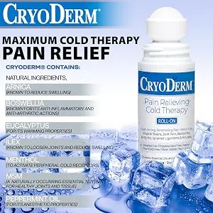 CryoDerm Cold & Heat 3 oz Roll On Combo - content2