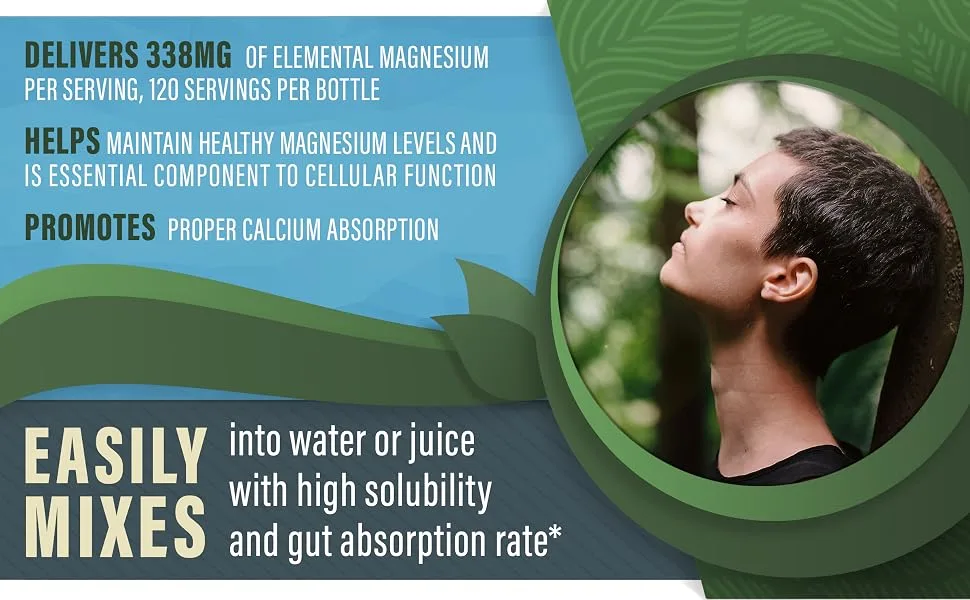 Perfect Magnesium Citrate Powder - 270g - product information 4
