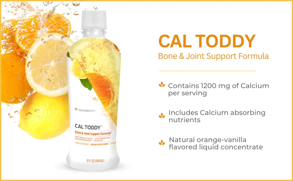 SUPRALIFE Cal Toddy- 32 FL OZ 1 Bottle - CAL Toddy Bone and Joint Support Formula