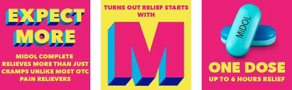 Midol Menstrual Complete Gelcaps 24 ea - Relief starts with M