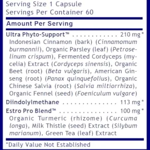 Quantum Estro Support 60 Capsules - Quantum Estro Support