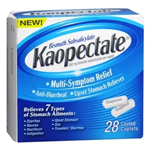 Kaopectate Liquid Peppermint 8 oz - caplets