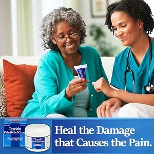 Topricin Pain Relief Cream 4 oz - product information 4
