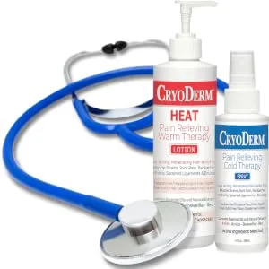 Pkg of 3 CryoDerm Heat Roll-On - product information 4