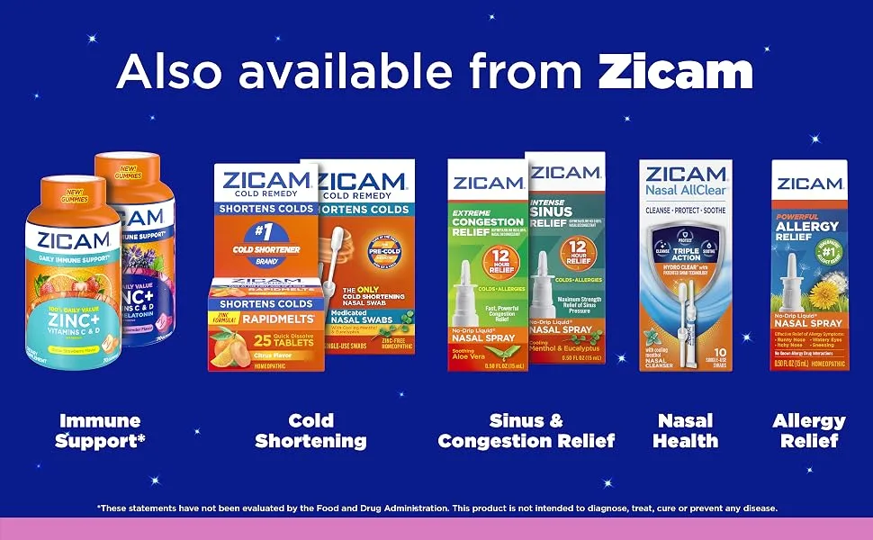 Zicam Sleep + Immune Support - Also available from Zicam