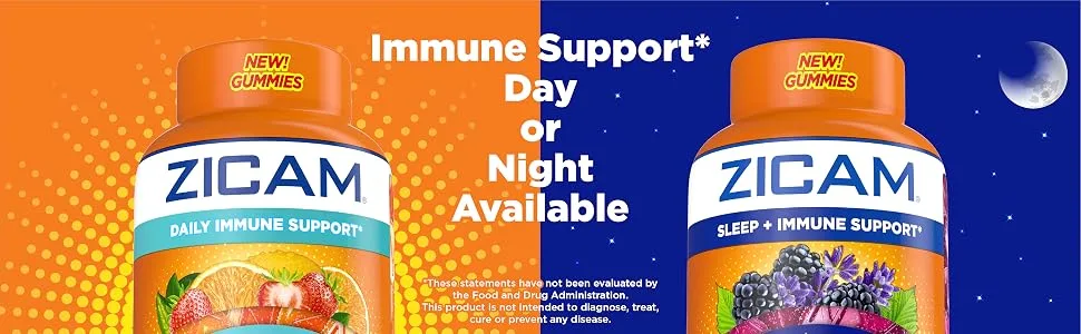 Zicam Sleep + Immune Support - Immune Support* Day or Night Available
