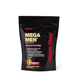 GNC Mega Men - Mixed Fruit - Mega Men Soft Chews Bag