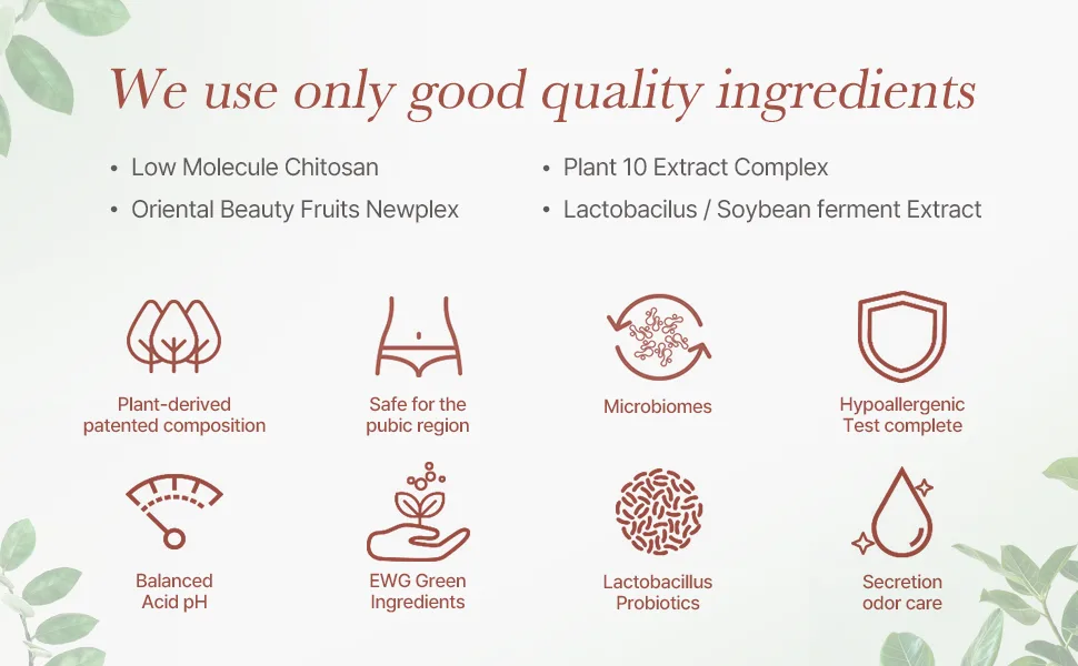 Arui99 Feminine Cleanser - product information 3
