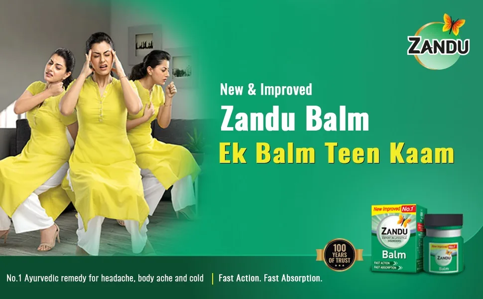 Zandu Balm Bottle 50ml - product information 1