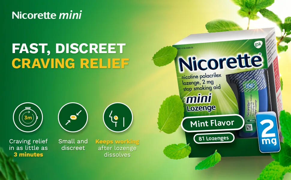 Quit Smoking Lozenges - Fast, discreet craving relief