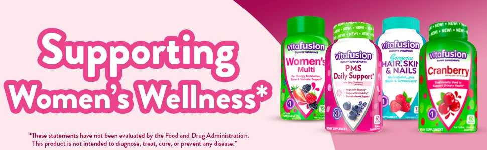Vitafusion PMS Gummy - Supporting Women