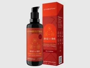 CYMBIOTIKA Molecular Hydrogen Water Tablets with Magnesium Energy Boost Gluten Free Keto Antioxidant Drink Fast Dissolving Supplements Helps Fight Inflammation & Stress 30 Tablets 12 ppm - Cymbiotika B12