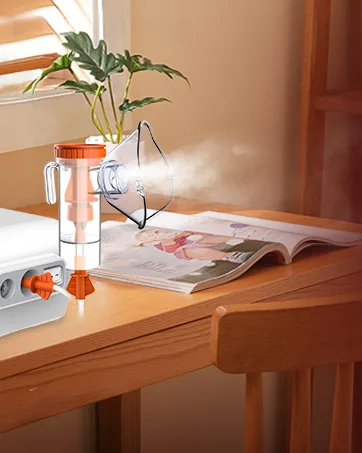 Nebulizer Machine Portable Nebulizer Machine for Adults & Kids Jet Nebulizer for Breathing Issues Personal Steam Inhaler Cool Mist Compressor System with a Set of Kits for Home Travel Gray - product information 2