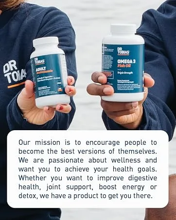 Dr. Tobias Menopause Relief Supplement with Black Cohosh Soy Isoflavones and Don Quai Hot Flash Relief & Night Sweats Relief for Women Non-GMO 60 Capsules 30 Servings - Our Mission