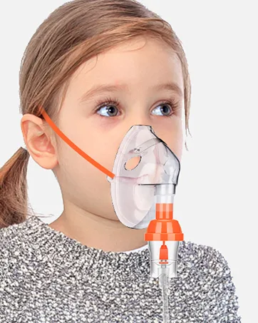 Portable Compressor Nebulizer Machine for Kids and Adults Pro Compact Cool Mist System for Home Use with Nebulizer Mask Mouthpiece Friendly for Breathing Problem - nebulizer machine for adults and kids
