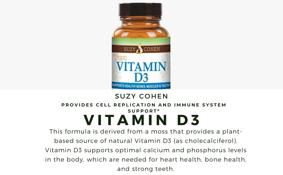 Script Essentials Vegan Vitamin D3 5 000 IU for Healthy Muscle Function Bone Health and Immune Support - Non-GMO Gluten Free and Kosher Certified - 90 Capsules - vitamin 3
