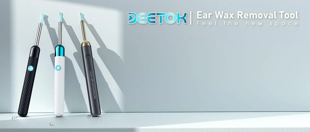 Ear Wax Removal Ear Cleaner with Camera Ear Wax Removal Kit with 1080P Ear Camera Otoscope with Light Ear Cleaning Kit for iPhone iPad Android Phones-White - product information 1