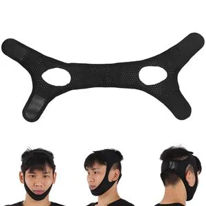 Anti Snoring Chin Strap Snoring Solution Effective Anti Snore Device for Sleep Adjustable and Breathable Sleep Chin Strap for Men Women Jaw Support Belt(1) - product information 17