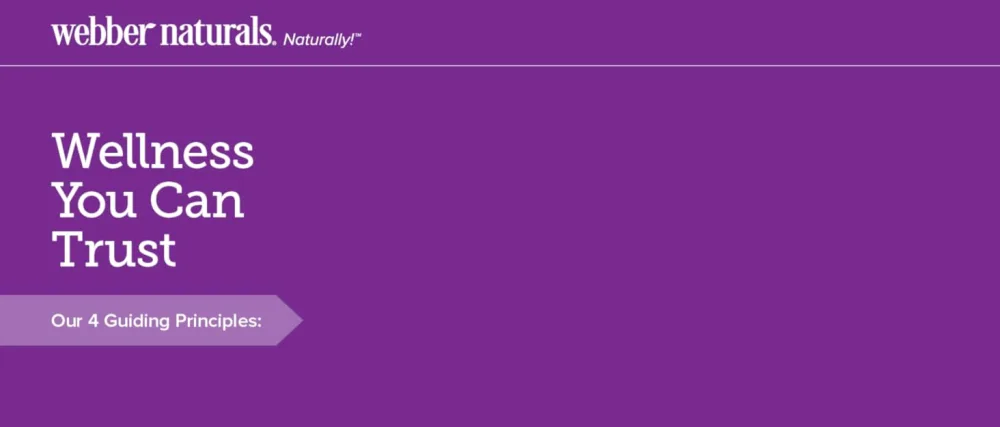 Webber Naturals Vitamin B50 B-Complex 220 Tablets All 8 B Vitamins All-Day Energy Immune Function and Metabolism Support Gluten Free Non-GMO Vegan - Brand Story Banner