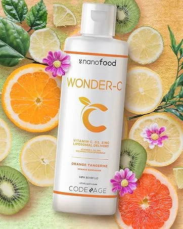Codeage Liquid Vitamin D3 K2 Supplement Liposomal Vegan Non-GMO 2 fl oz - liquid vitamin c, liposomal vitamins c, codeage liposomal multivitamin, nanofood