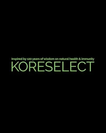 KORESELECT Elderberry Capsules with Panax Ginseng - Immune Support 6-in1 Herbal Blend with Zinc Ginger Echinacea Reishi Mushrooms - 60 Capsules - Koreselect Herbal Supplements Brand Logo