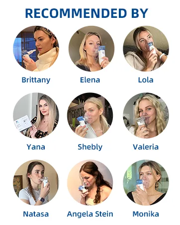 Portable Nebulizer - Nebulizer Machine for Adults and Kids Travel and Household Use Handheld Mesh Nebulizer for Breathing Problems APOWUS. - apowus nebulizer machine for kids