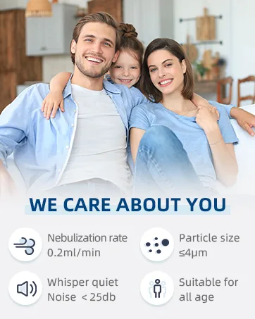 Portable Nebulizer - Nebulizer Machine for Adults and Kids Travel and Household Use Handheld Mesh Nebulizer for Breathing Problems APOWUS. - portable nebulizer