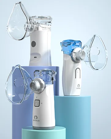 Portable Nebulizer - Nebulizer Machine for Adults and Kids Travel and Household Use Handheld Mesh Nebulizer for Breathing Problems APOWUS. - portable nebulizer for albuterol