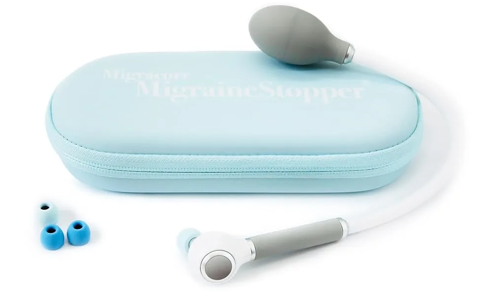 Migracorr Migraine Relief Device | Designed to Relieve Migraine Pain Typically Within Minutes | 100% Natural Remedy | Clinically Proven - Migracorr Migraine Stopper Relief