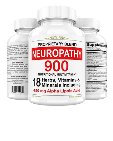 Neuropathy Nerve Cream - for Feet Hands Legs Toes Back Ultra Strength Arnica MSM Menthol Soothing Natural Comfort Large 3 oz - nuturna
