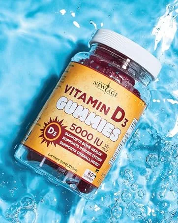 NEW AGE Vitamin C Gummies Orange Vitamin C Gummy - Supports Healthy Immune System - Vegetarian Without Gluten (120 Gummies) - vitamin d gummies