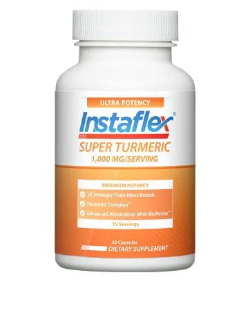 Instaflex PM Nighttime Joint Support with Levagen Tamaflex GABA Ashwagandha Passionflower Extract - 60 Capules - Instaflex turmeric super turmeric everyday support joint and health