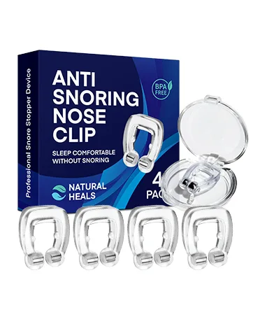 Anti Snoring Nose Clip - Stop Snoring - Nose Device -Silicone Magnetic Professional Sleeping Aid Relieve Snore - product information 2